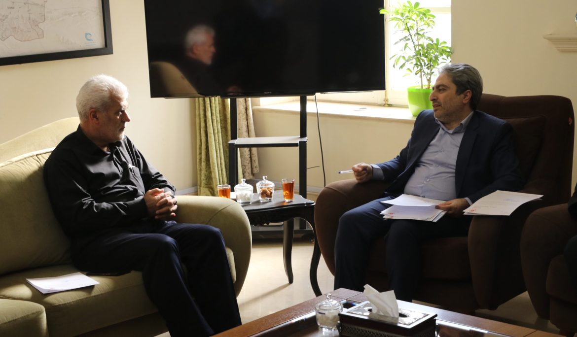 مذاکرات مهندس مشعشعی با شهردار قزوین پیرامون پروژه های شرکت سرمایه گذاری شهر آتیه