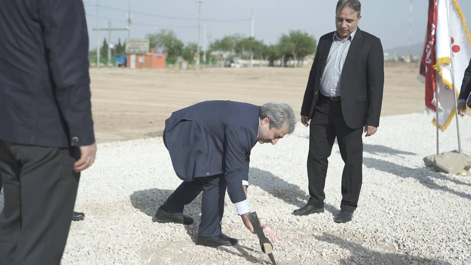 مراسم کلنگ زنی پروژه احداث توسعه میدان تره بار شهر شیراز