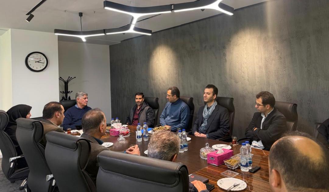 جلسه معارفه معاونت بازرگانی و توسعه شهری شرکت مدیریت عمران و توسعه شهر آتیه