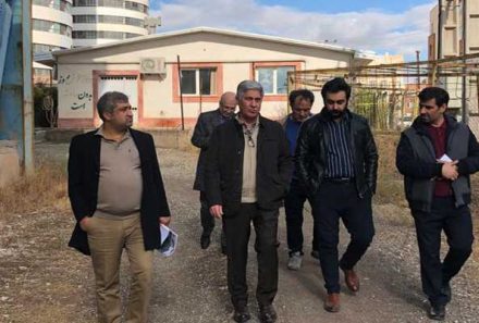 بازدید مدیرعامل شرکت مدیریت عمران و توسعه شهرآتیه از پروژه های استان قزوین