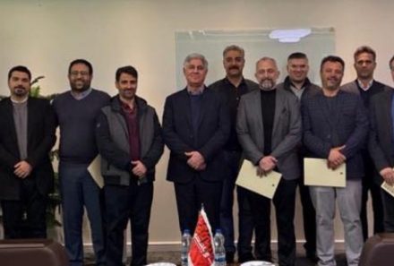 جلسه تودیع و معارفه سرپرست مدیریت فنی و مدیریت اجرایی شرکت مدیریت عمران و توسعه شهر آتیه