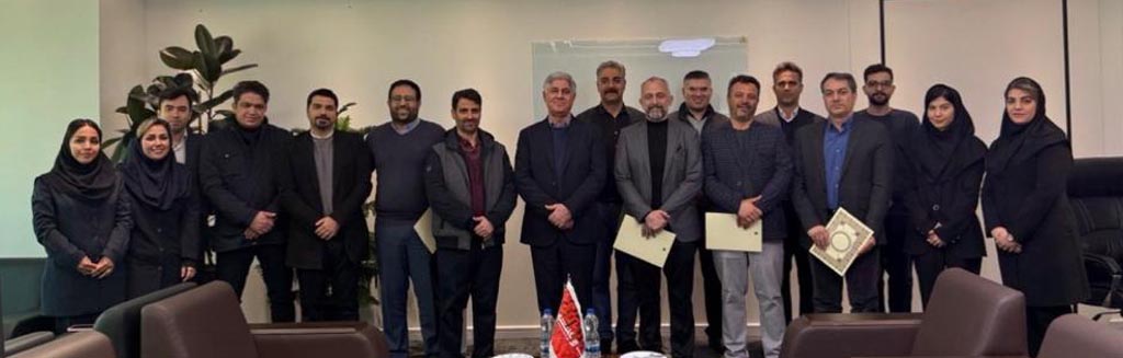 جلسه تودیع و معارفه سرپرست مدیریت فنی و مدیریت اجرایی شرکت مدیریت عمران و توسعه شهر آتیه