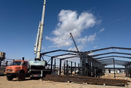 بازدید میدانی دکتر مهدی پوراصغر معاونت فنی و مهندسی شرکت شهرآتیه از پروژه در حال ساخت میدان مرکزی میوه و تره‌ بار شهر شیراز