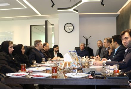 جلسه مدیرعامل محترم شرکت شهرآتیه با معاونت فنی و مهندسی