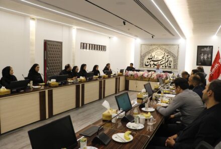 جلسه بررسی عملکرد 6 ماه اول سال معاونت مالی 1405 با مدیر عامل محترم شرکت